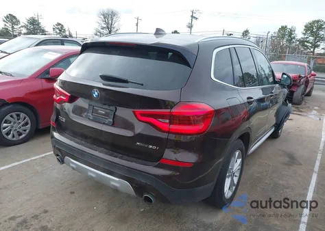2020 BMW X3 xDrive30I from USA, damaged, VIN 5UXTY5C0XL9D58724